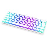 ENDORFY Thock Compact Wireless Pudding Onyx White, Gaming-Tastatur weiß, DE-Layout, Kailh Box Red