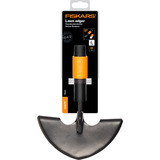 Fiskars QuikFit Halbmond-Rasenkantenstecher schwarz, Breite 19,5cm