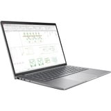 HP ZBook 8 G2i (DM4X7ET), Notebook silber, Intel® Core™ Ultra 7 356H, NVIDIA RTX PRO 500, 64 GB DDR5, 2 TB (2 TB SSD), Windows 11 Pro