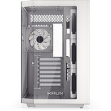 Krux Empero, Tower-Gehäuse weiß, Tempered Glass x 2