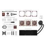 Noctua NL-LC1-36, Wasserkühlung schwarz/braun
