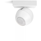 Philips HUE White Ambiance Buckram Einzelspot, Leuchte weiß, inkl. Dimmschalter