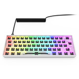 Sharkoon SKILLER SGK50 S4 Gen2 Barebone, Gaming-Tastatur weiß