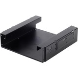 SilverStone SST-SDP10B, Einbaurahmen schwarz, Retail