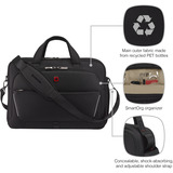 Wenger Meteor Brief 16” - 17'' , Notebooktasche schwarz, bis 43,2 cm (17")