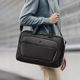 Wenger Meteor Brief 16” - 17'' , Notebooktasche schwarz, bis 43,2 cm (17")