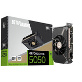 ZOTAC GeForce RTX 5050 SOLO 8GB, Grafikkarte DLSS 4, 3x DisplayPort, 1x HDMI 2.1