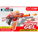 ZURU XSHOT - Hyper-Gel Blaster Trace Fire, Gel-Blaster inkl. 2500 Gel-Kugeln