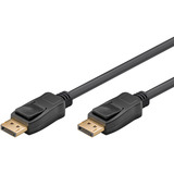 goobay Kabel DisplayPort 1.4 Stecker > DisplayPort Stecker schwarz, 1 Meter, 8K