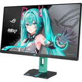 ASUS ROG Strix XG27ACMEG-G Hatsune Miku Edition, Gaming-Monitor 68.6 cm (27 Zoll), schwarz/türkis, QHD, Fast-IPS, HDMI, DP, 260Hz Panel