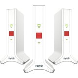 AVM FRITZ!Mesh Set 4200 3er-Set, Repeater weiß/rot, 3x  FRITZ!Repeater 3000 AX