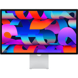 Apple Studio Display, LED-Monitor 68.3 cm (27 Zoll), silber, Neigungs- und höhenverstellbarer Standfuß, Nanotexturglas, 5K Retina, Webcam