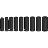Bosch PRO Impact Steckschlüsseleinsatz-Set 3/8", 9-teilig schwarz, tief