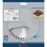 Bosch PRO Wood Kreissägeblatt, Ø 150mm, 36Z Bohrung 20mm, für Handkreissägen