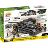COBI Panzerkampfwagen IV Ausf.G, Konstruktionsspielzeug Maßstab 1:35