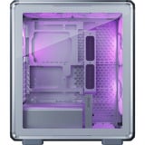 Cooler Master MasterFrame 500 Mesh ARGB , Tower-Gehäuse silber, Tempered Glass