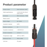 Digitus Solarkabel Verlängerung Ø 6mm² PV 1.500Volt 2x 15 Meter - 1x rot, 1x schwarz, MC4-Stecker / -Buchse