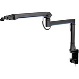 ENDORFY Mikrofonhalterung Broadcast Low Profile RGB Boom Arm schwarz, für Mikrofone bis 2kg, LED-Hintergrundbeleuchtung