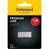 Intenso Premium Line 128 GB, USB-Stick silber, USB-A 3.2 Gen 1