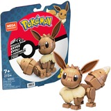 MEGA Pokémon Bauspielzeug-Set Evoli mit 1 Actionfigur, Konstruktionsspielzeug 215 Teile