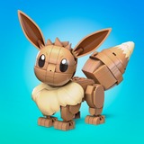 MEGA Pokémon Bauspielzeug-Set Evoli mit 1 Actionfigur, Konstruktionsspielzeug 215 Teile
