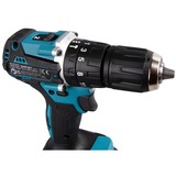 Makita Akku-Schlagbohrschrauber DHP487Z, 18Volt blau/schwarz, ohne Akku und Ladegerät