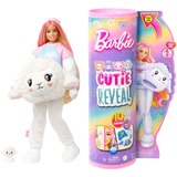 Mattel Barbie Cutie Reveal Cozy Cute Serie - Lämmchen, Puppe 