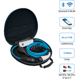NRGkick Mobile Wallbox 16A 7,5m Set Optimal weiß, 11 kW, 7,5 Meter Kabel, WLAN + Bluetooth, mit 3 Steckern + Tasche
