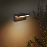 Philips Hue White & Color Ambiance Nyro Wandleuchte, LED-Leuchte schwarz
