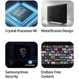 Samsung GU75U7099FUXZG, LED-Fernseher 189 cm (75 Zoll), schwarz, UltraHD/4K, HDR, Triple Tuner