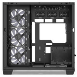 Sharkoon Steel Shark, Tower-Gehäuse schwarz, Tempered Glass x 2