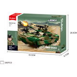Sluban ARMY ZBD-04As Infanteriekampffahrzeug, Konstruktionsspielzeug 