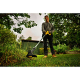 Stanley Akku-Rasentrimmer (SFMCST925M1-QW), 18Volt schwarz/gelb, Li-Ion-Akku 2,0Ah