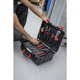 Wiha Werkzeugkoffer Basic L mechanic, Werkzeug-Set schwarz/rot, 36-teilig, mit Koffer