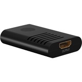 goobay HDMI-Signalverstärker 4K @ 60Hz, HDMI Verlängerung schwarz