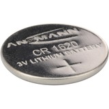 Ansmann Lithium Knopfzelle CR-1620, Batterie silber