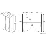 Bosch GSN36VXEP Serie 4, Gefrierschrank edelstahl (dunkel)