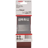 Bosch Schleifband X440 Best for Wood and Paint, 65x410mm, K180 3 Stück