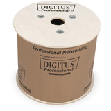 Digitus Professional Cat.6 U/UTP Verlegekabel simplex, Cca violett, 500 Meter Trommel