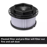 EINHELL TC-AV 2032 DW, Aschesauger rot/schwarz