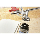 KWB PU-Bauschaumpistole , Sprühpistole silber/rot