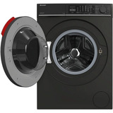 SHARP ES-WNFL814CMDA-DE  , Waschmaschine schwarz (matt), Advanced Inverter Motor