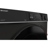 SHARP ES-WNFL814CMDA-DE  , Waschmaschine schwarz (matt), Advanced Inverter Motor