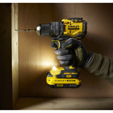 Stanley Akku-Bohrschrauber (SFMCD725D2K-QW), 18Volt schwarz/gelb, 2x Li-Ion-Akku 2,0Ah, in Koffer