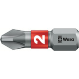 Wera Kraftform Kompakt 26 RA-R mit Tasche, Bit-Satz schwarz/grün, 6-teilig, 1/4", mit Ratschenfunktion und Rapidaptor Schnellwechselfutter