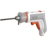 BLACK+DECKER HEXDRIVER, Akku-Möbelschrauber BCRTA01 weiß/orange, 3,6 Volt