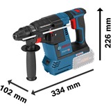 Bosch Akku-Bohrhammer GBH 18V-26 Professional, 18Volt blau, ohne Akku und Ladegerät, in L-BOXX