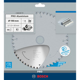 Bosch PRO Aluminium cordless Kreissägeblatt, Ø 190mm, 56Z Bohrung 30mm, für Akku-Handkreissägen