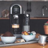 Cecotec Power Instant-ccino 20 Chic Serie Nera, Espressomaschine schwarz/edelstahl, 1470 Watt