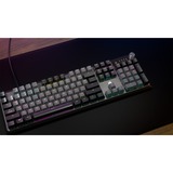 Corsair K70 Core RGB, Gaming-Tastatur schwarz/grau, DE-Layout, Corsair Red
